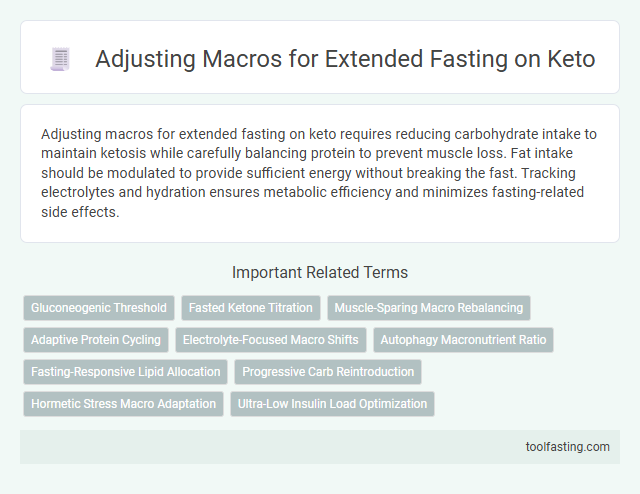 Adjusting Macros for Extended Fasting on Keto