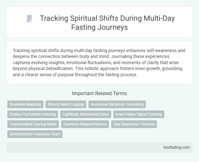 Tracking Spiritual Shifts During Multi-Day Fasting Journeys