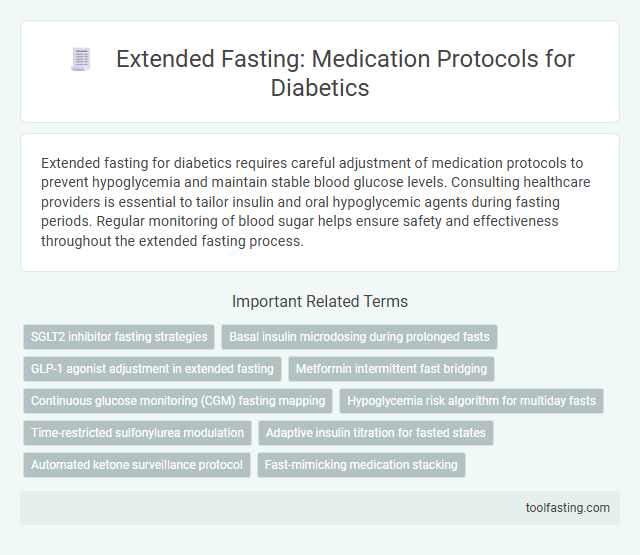 Extended Fasting: Medication Protocols for Diabetics