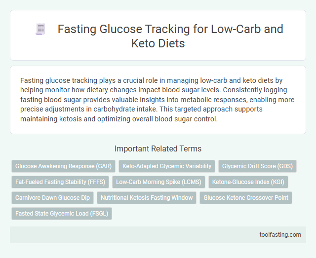 Fasting Glucose Tracking for Low-Carb and Keto Diets