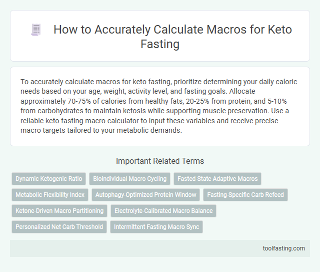 How to Accurately Calculate Macros for Keto Fasting