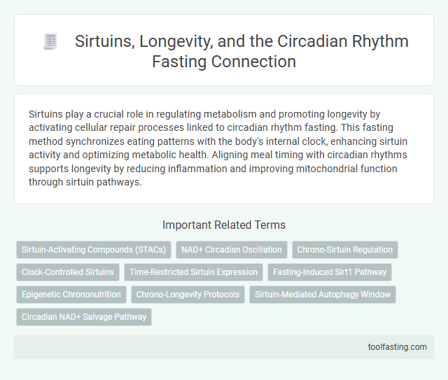 Sirtuins, Longevity, and the Circadian Rhythm Fasting Connection