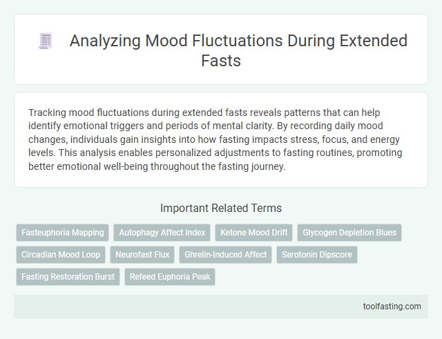Analyzing Mood Fluctuations During Extended Fasts