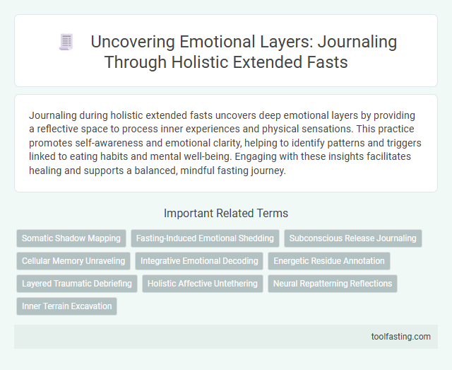 Uncovering Emotional Layers: Journaling Through Holistic Extended Fasts