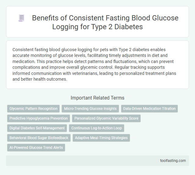 Benefits of Consistent Fasting Blood Glucose Logging for Type 2 Diabetes