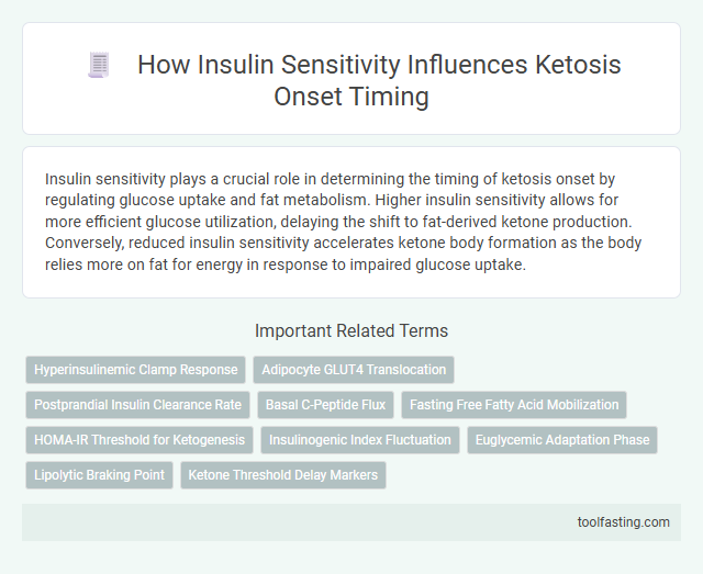 How Insulin Sensitivity Influences Ketosis Onset Timing