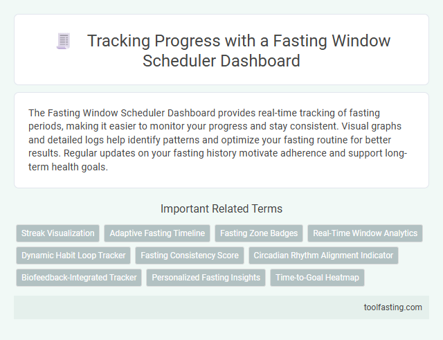 Tracking Progress with a Fasting Window Scheduler Dashboard
