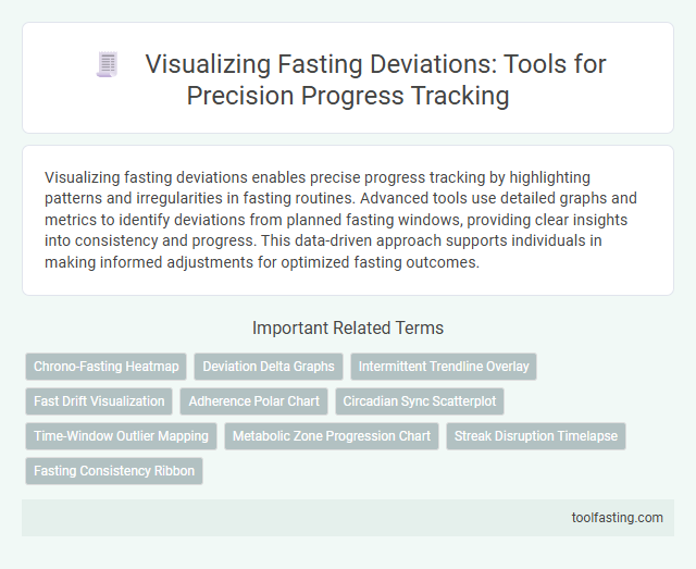 Visualizing Fasting Deviations: Tools for Precision Progress Tracking