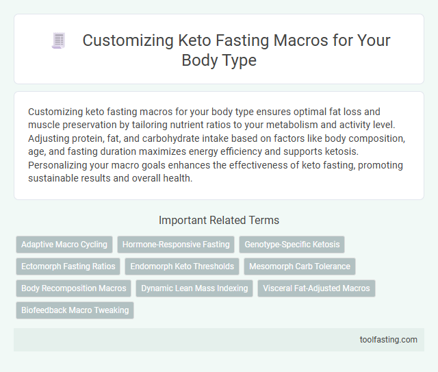 Customizing Keto Fasting Macros for Your Body Type