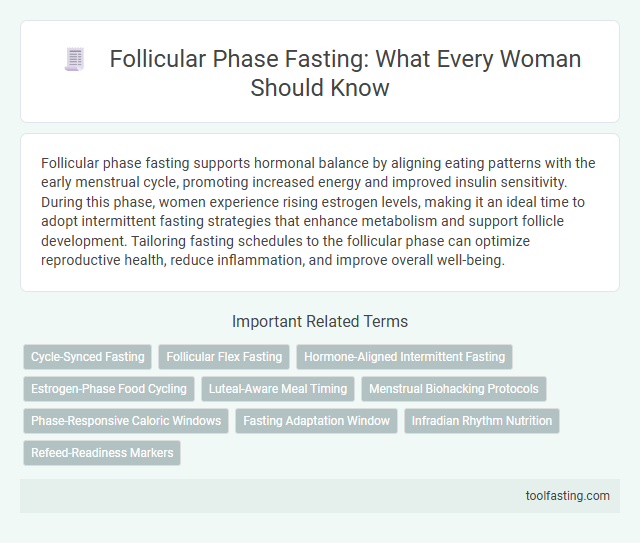 Follicular Phase Fasting: What Every Woman Should Know