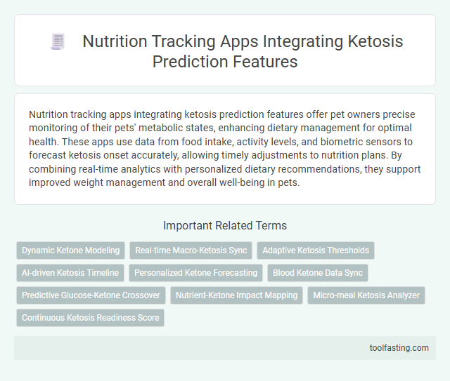 Nutrition Tracking Apps Integrating Ketosis Prediction Features