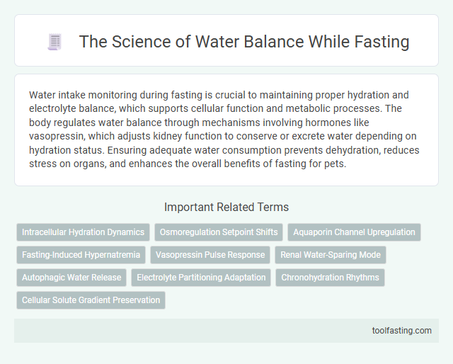 The Science of Water Balance While Fasting